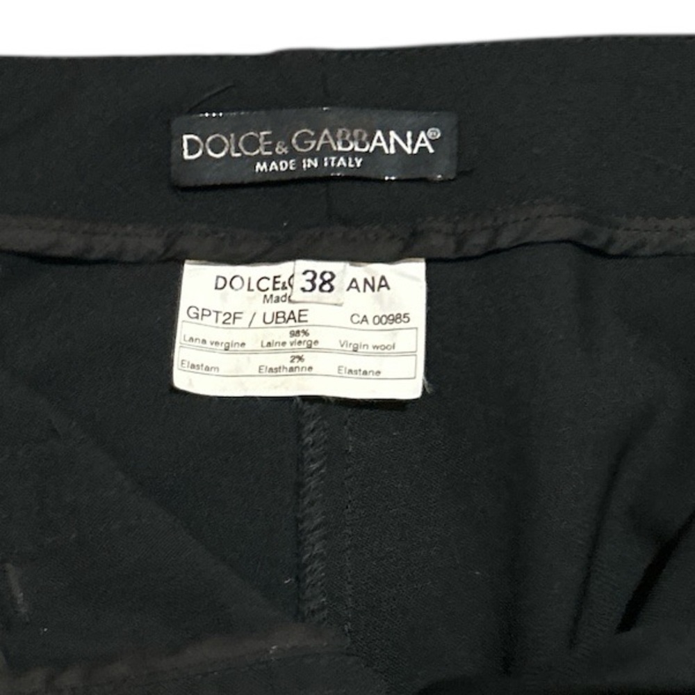 Dolce & Gabbana Cargo Tripp Bondage Boot Cut Flare Punk Rock Pants - Picture 8 of 9